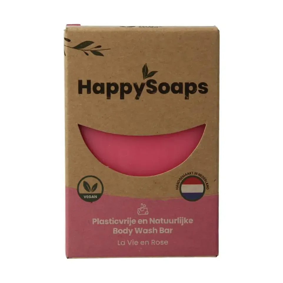 Happysoaps Body bar la vie en rose 100 gram