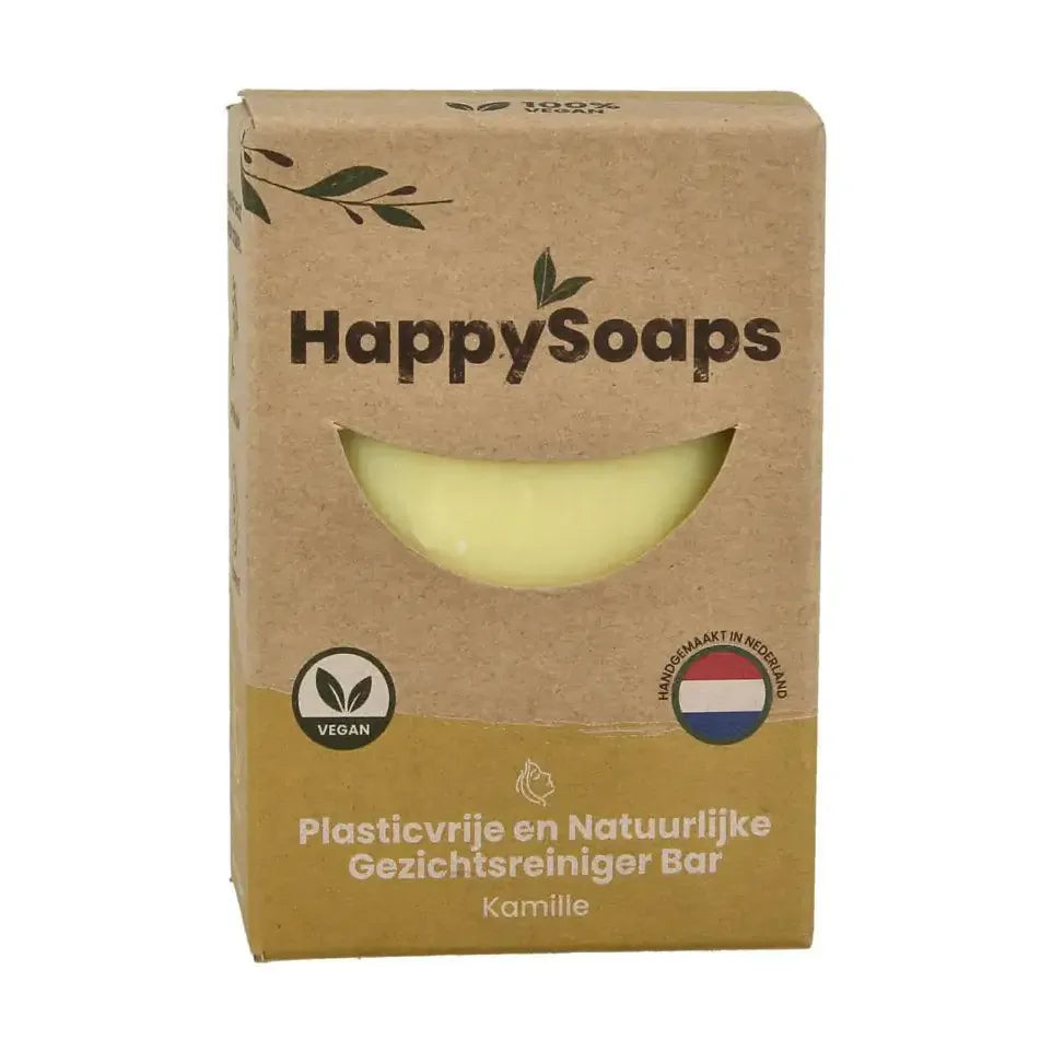 Happysoaps Gezichtreiniger bar kamille 70 gram