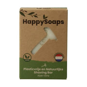 Happysoaps Shaving bar aloe vera 80 gram