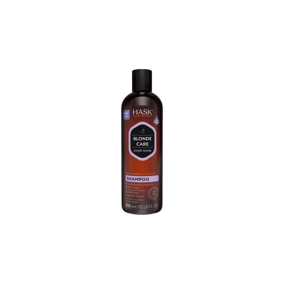 Hask Shampoo blonde care purple toning 355 ml