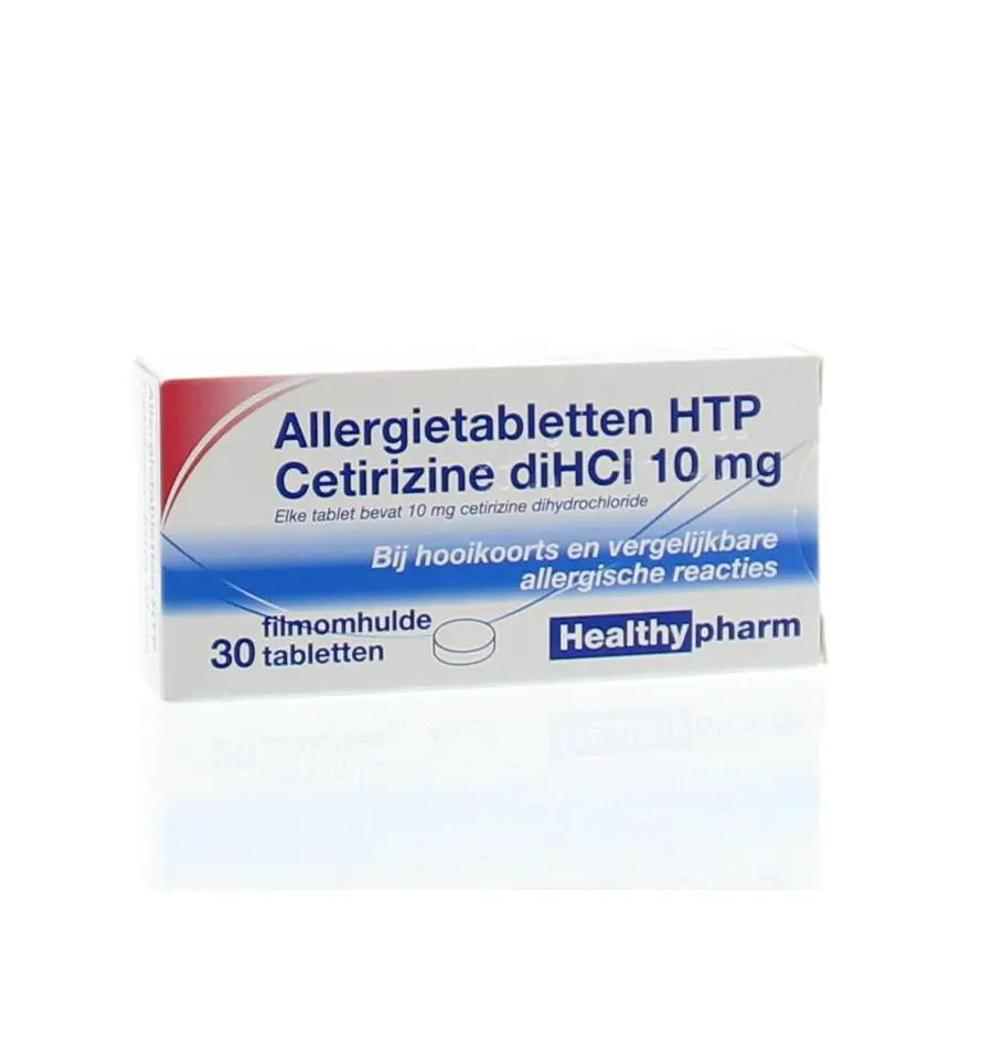 Healthypharm Cetirizine diHCl 10 mg 30 tabletten