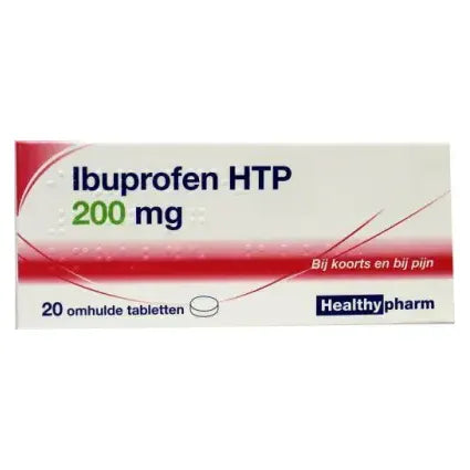 Healthypharm Ibuprofen 200 mg 20 tabletten