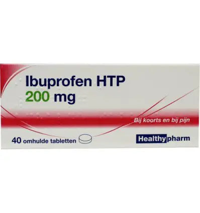 Healthypharm Ibuprofen 200 mg 40 tabletten