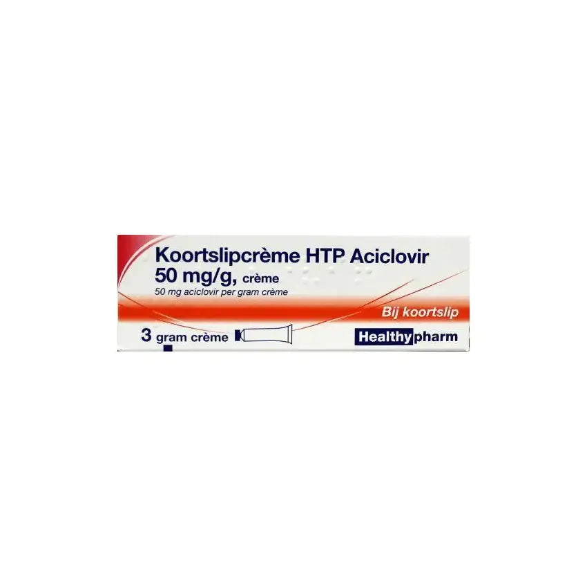 Healthypharm Koortslip creme aciclovir 3 gram