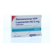 Healthypharm Loperamide 2 mg diarreeremmer 10 capsules