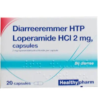 Healthypharm Loperamide 2 mg diarreeremmer 20 capsules