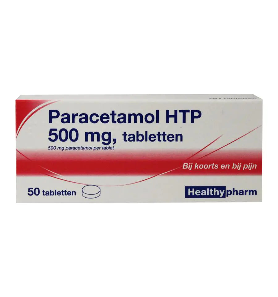 Healthypharm Paracetamol 500 mg 50 tabletten