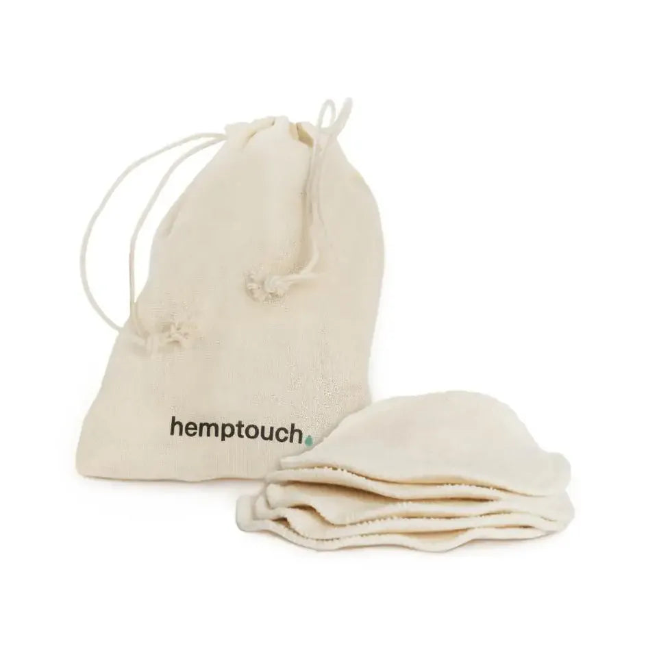 Hemptouch Reusable cotton pads + laudry bag 5 stuks