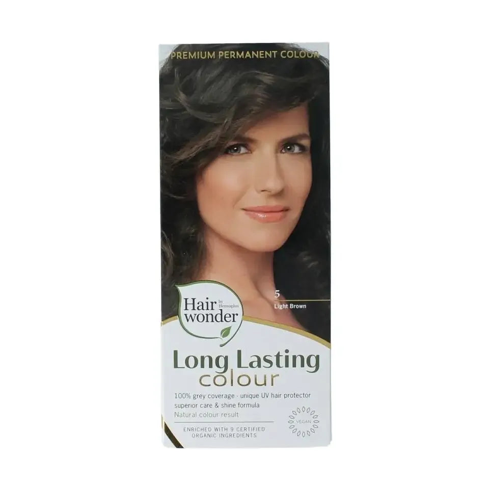 Henna Plus Long lasting colour 5 light brown 100 ml