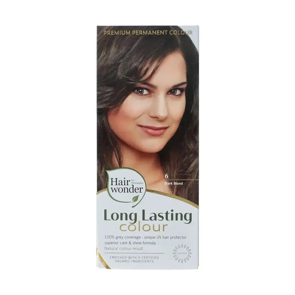 Henna Plus Long lasting colour 6 dark blond 100 ml