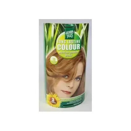 Henna Plus Long lasting colour 7.3 medium golden blond 100 ml