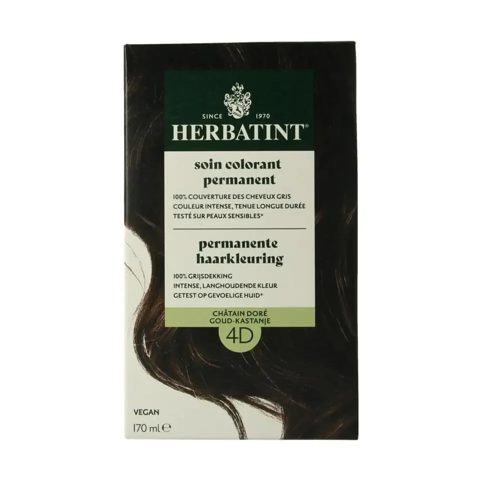 Herbatint 4D Golden chestnut 170 ml