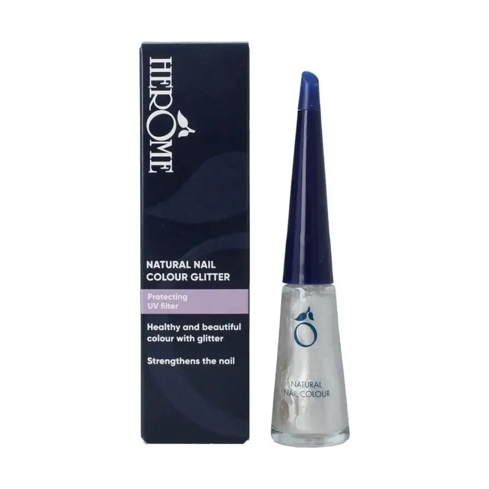 Herome Natural nail colour glitter 10 ml