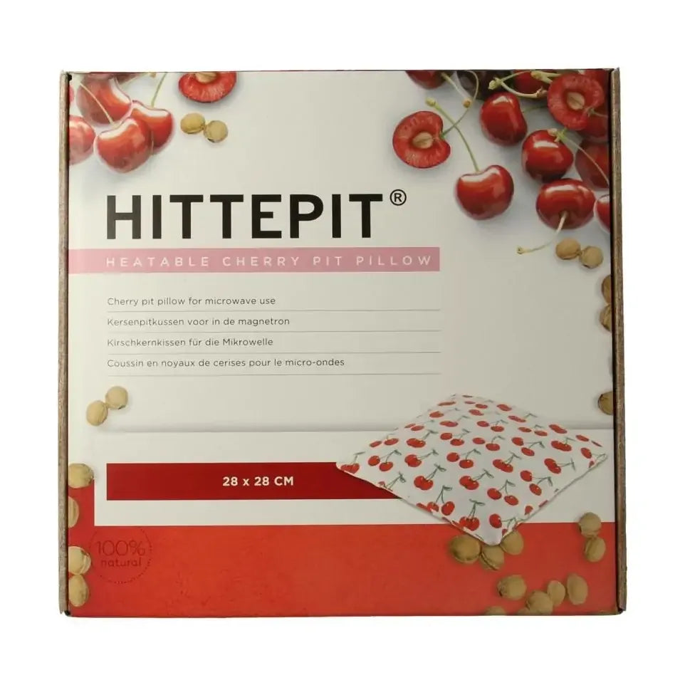 Hittepit Vierkant red cherry kersenpit