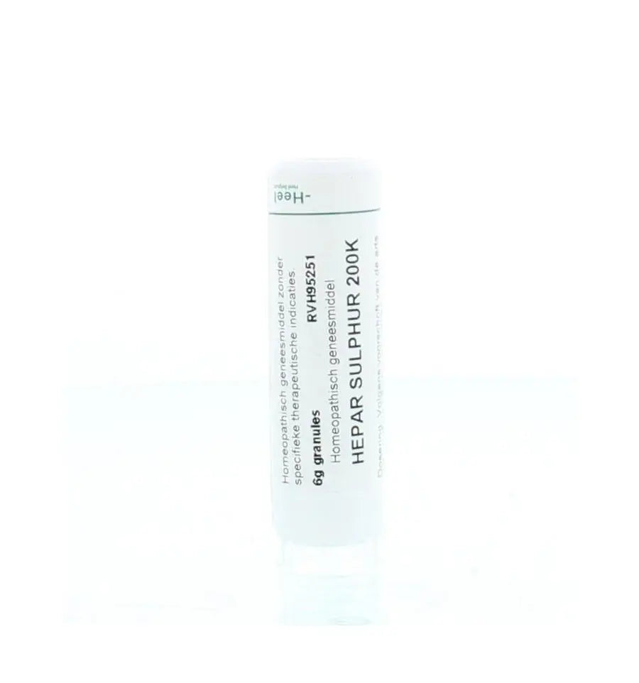 Homeoden Heel Hepar sulphur 200K 6 gram granules