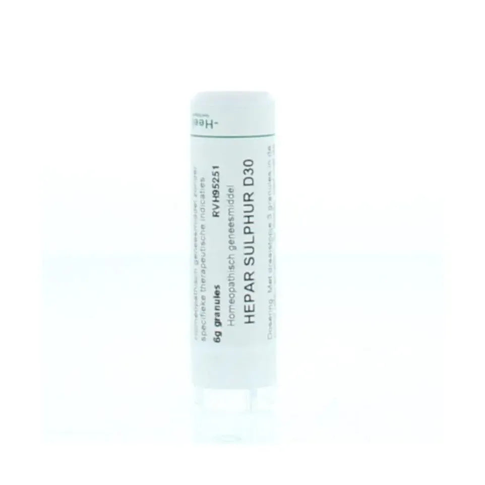 Homeoden Heel Hepar sulphur D30 6 gram granules