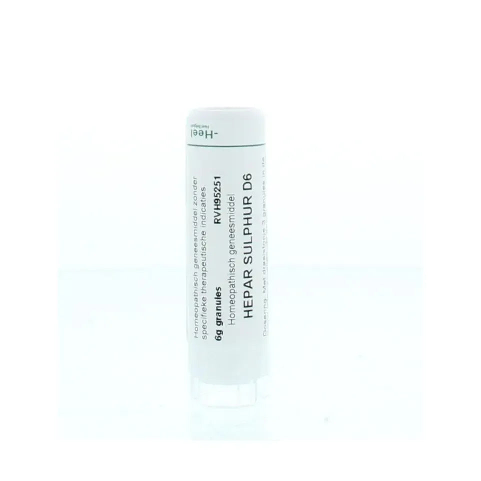 Homeoden Heel Hepar sulphur D6 6 gram granules