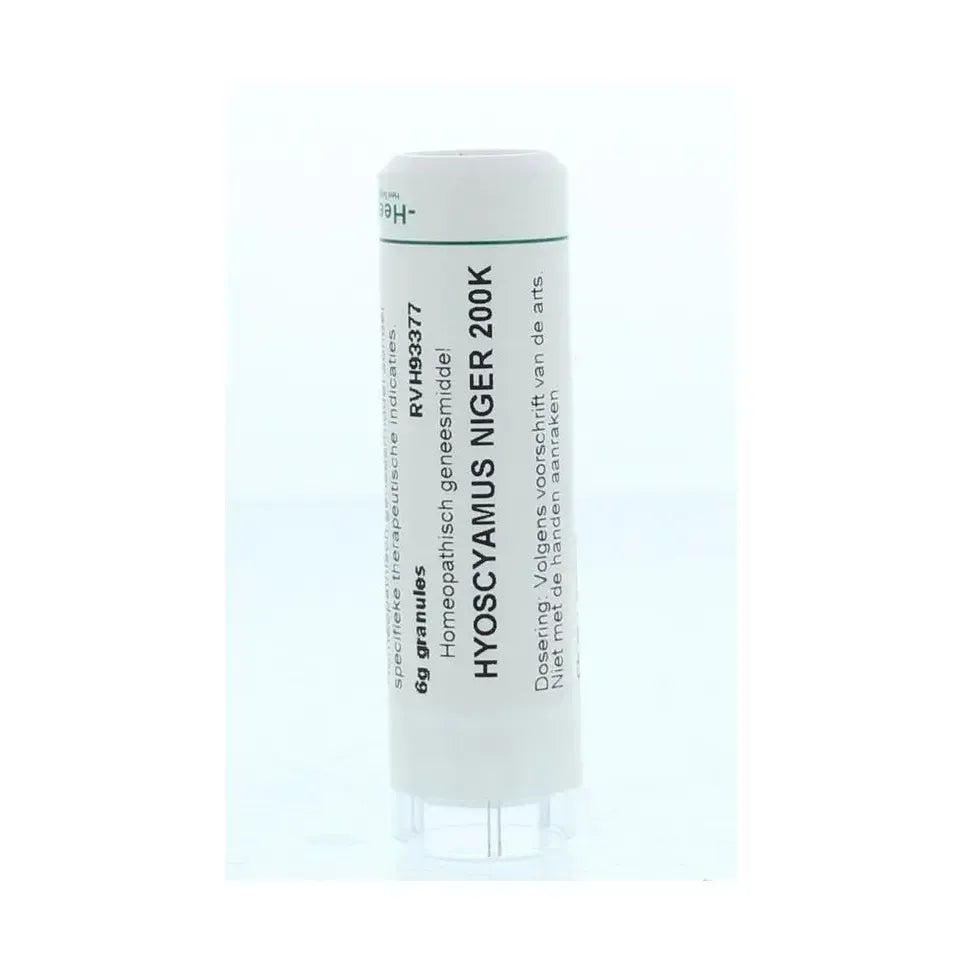 Homeoden Heel Hyoscyamus niger 200K 6 gram granules