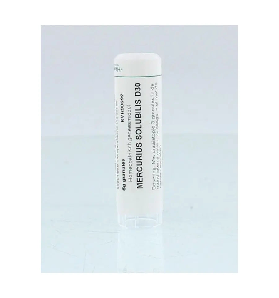 Homeoden Heel Mercurius solubilis D30 6 gram granules