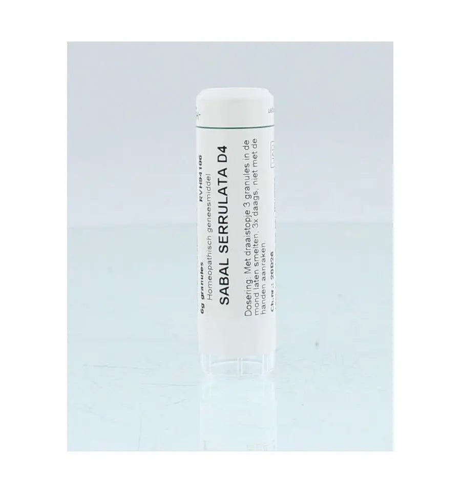 Homeoden Heel Sabal serrulata D4 6 gram granules