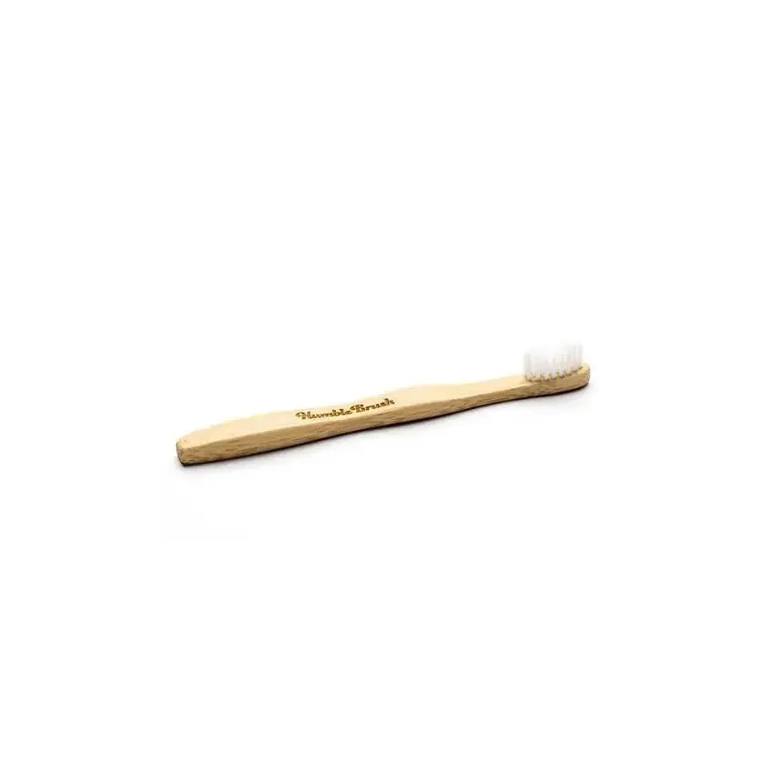 The Humble Co Tandenborstel bamboe kids wit brush soft
