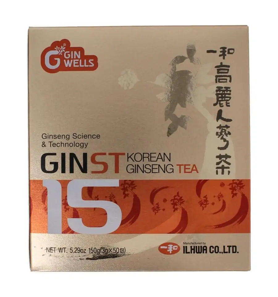 Ilhwa Ginst15 Korean ginseng tea 50 zakjes