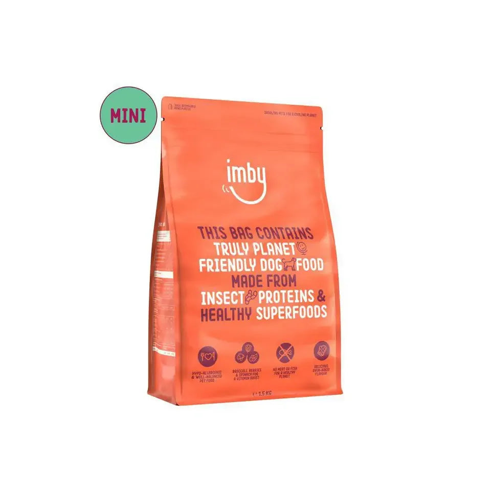 Imby Pet Food Hondenbrokken insecteneiwit extra klein 1-10kg