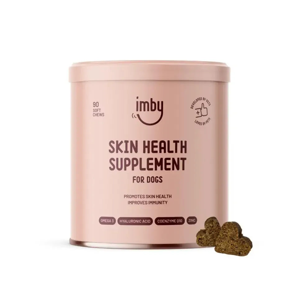 Imby Pet Food Huid & vacht supplement hond 90 stuks