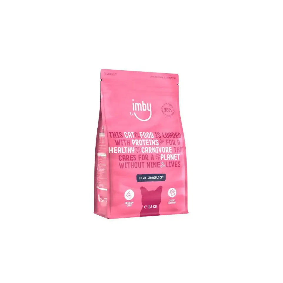 Imby Pet Food Kattenbrokken insecteneiwitten 400 gram (afbeelding 1)