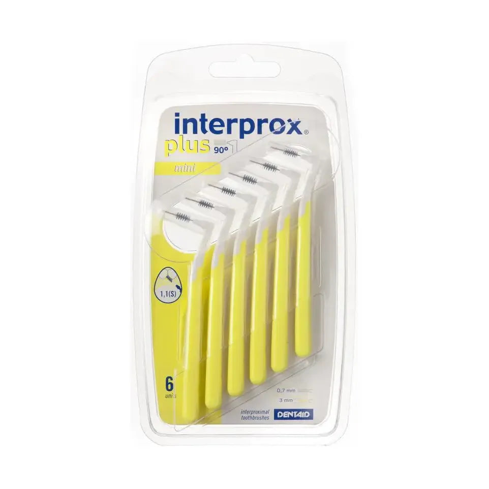 Interprox Plus ragers mini geel 6 stuks