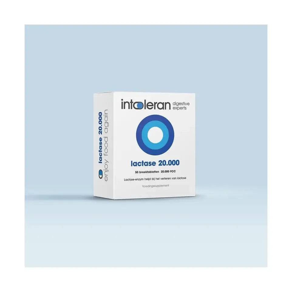 Intoleran Lactase 20.000 50 tabletten