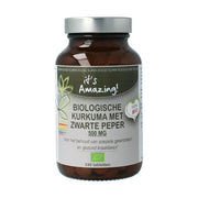 It`s Amazing Kurkuma zwarte peper biologisch 240 tabletten