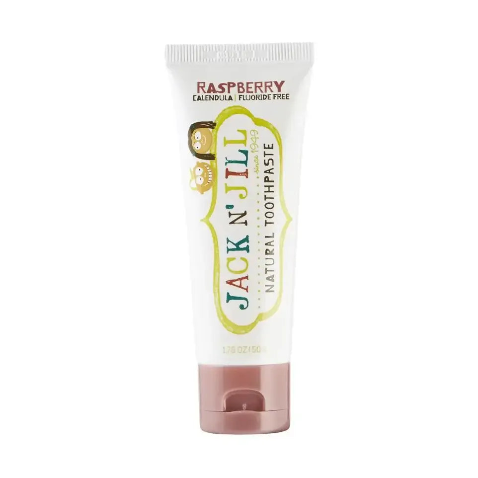 Jack n Jill Natural toothpaste raspberry 50 gram
