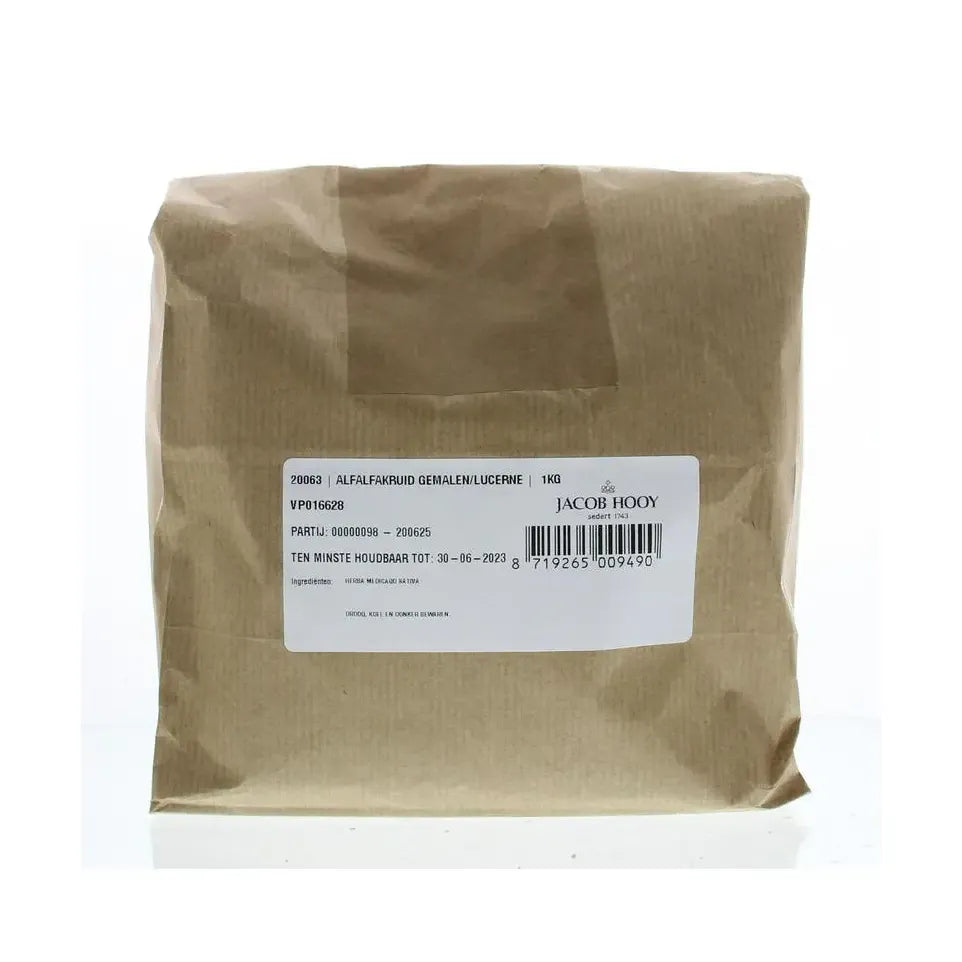 Jacob Hooy Alfalfakruid gemalen 1 kg