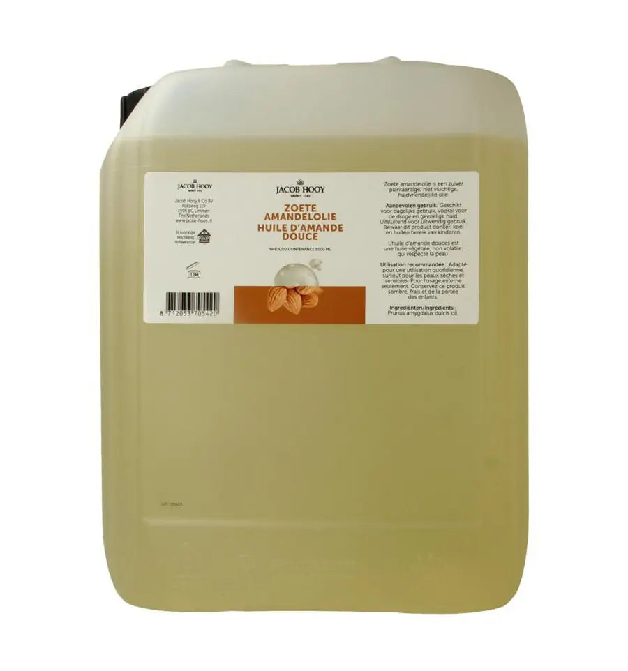 Jacob Hooy Amandelolie zoet 5 liter