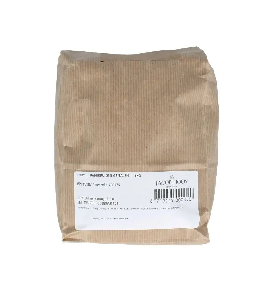 Jacob Hooy Bamikruiden gemalen 1 kg (afbeelding 1)