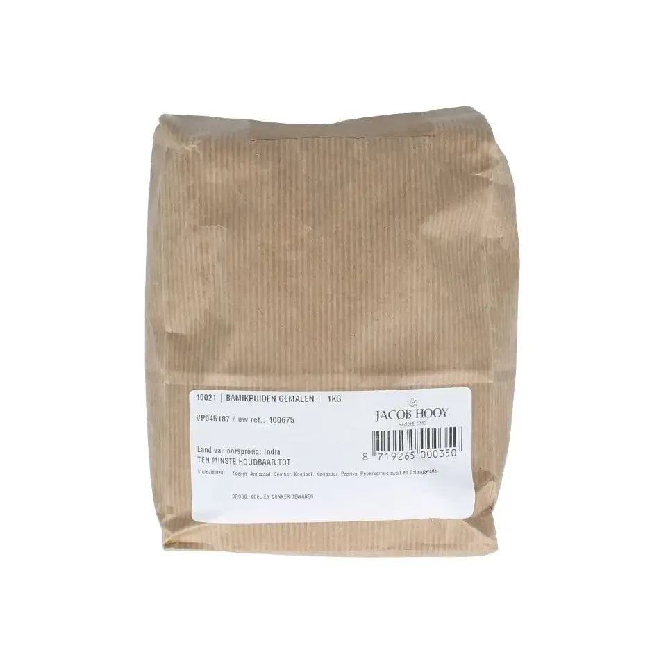 Jacob Hooy Bamikruiden gemalen 1 kg (afbeelding 1)