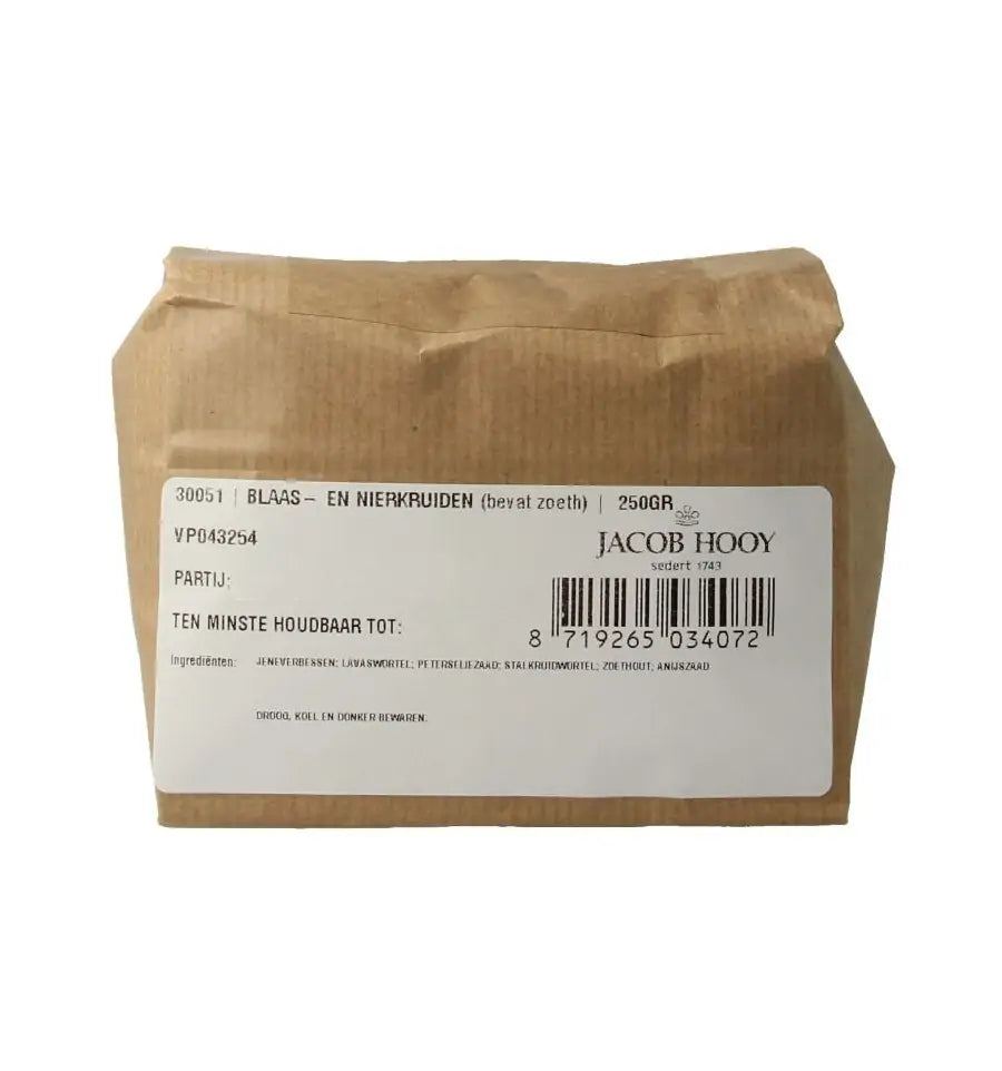 Jacob Hooy Blaas en nier kruiden 250 gram