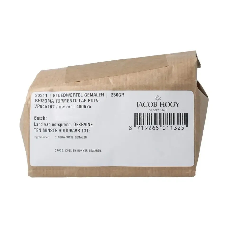Jacob Hooy Bloedwortel gemalen 250 gram