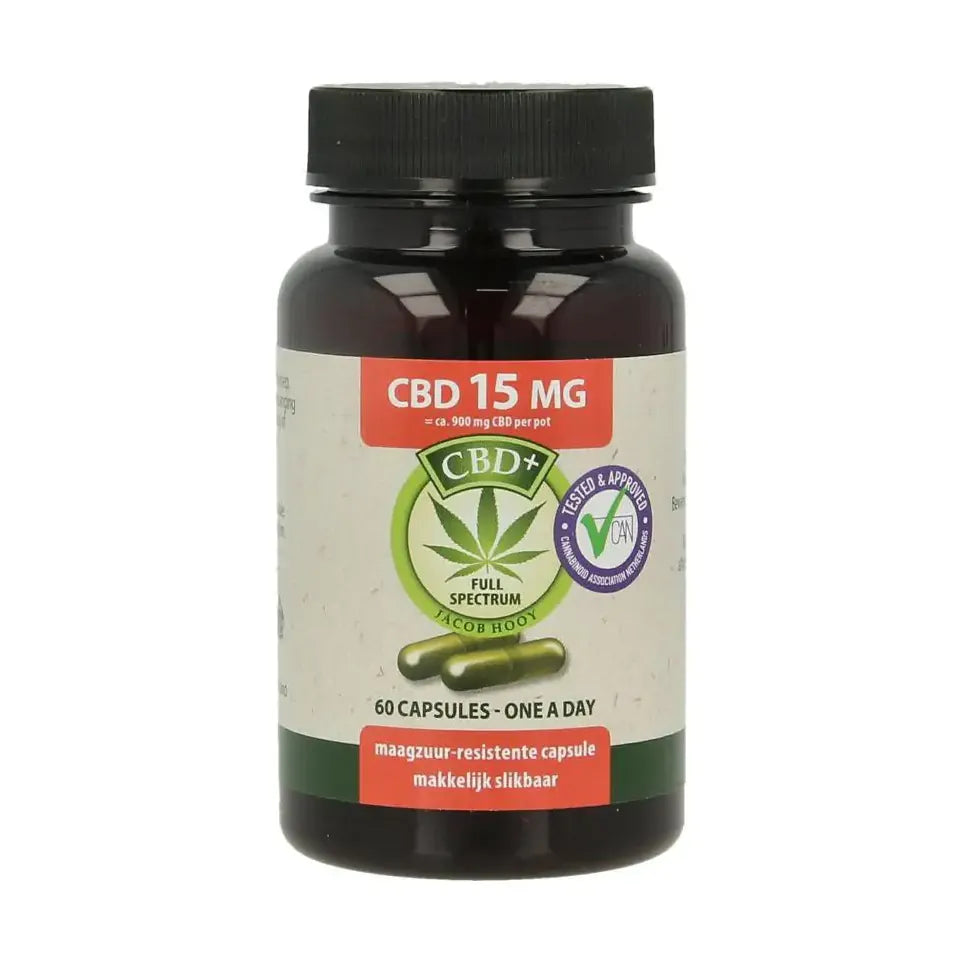 Jacob Hooy CBD 15 mg 60 capsules