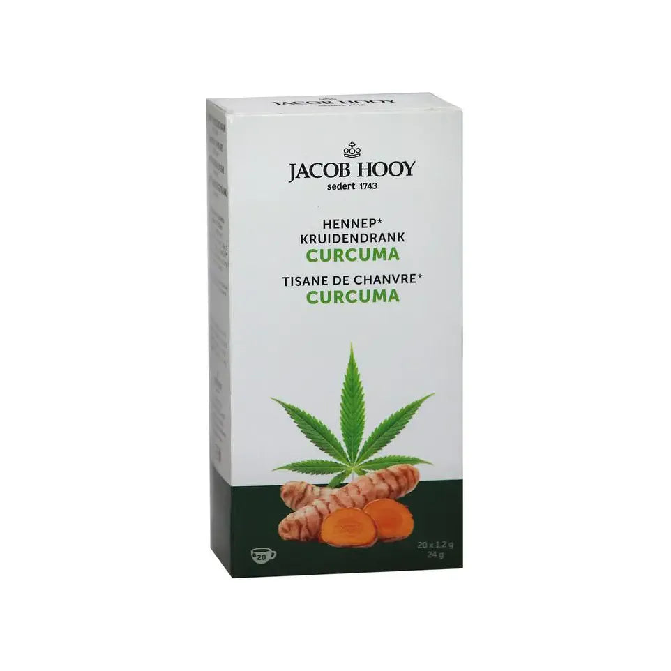 Jacob Hooy Curcuma thee 20 zakjes