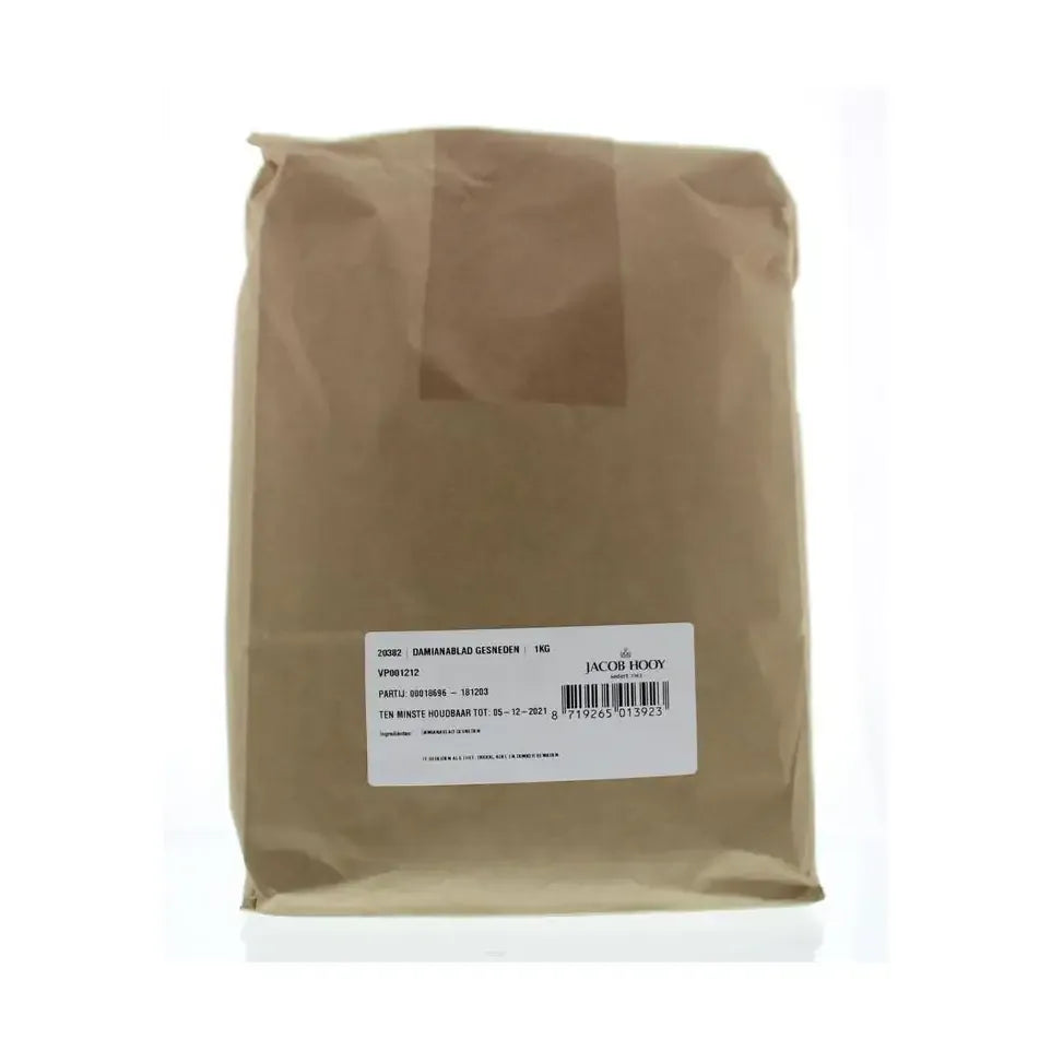 Jacob Hooy Damiana blad gesneden 1 kg