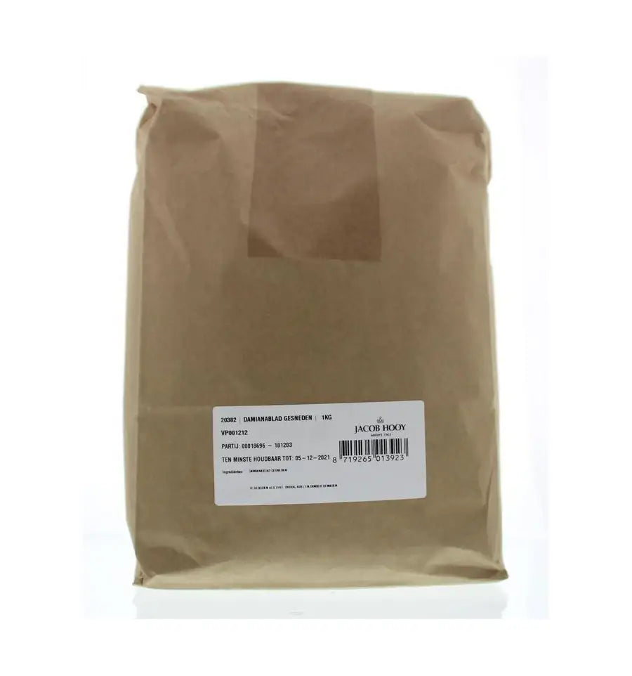 Jacob Hooy Damiana blad gesneden 1 kg