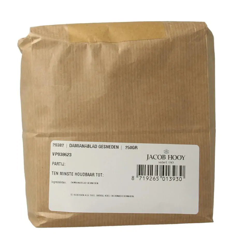 Jacob Hooy Damiana blad gesneden 250 gram