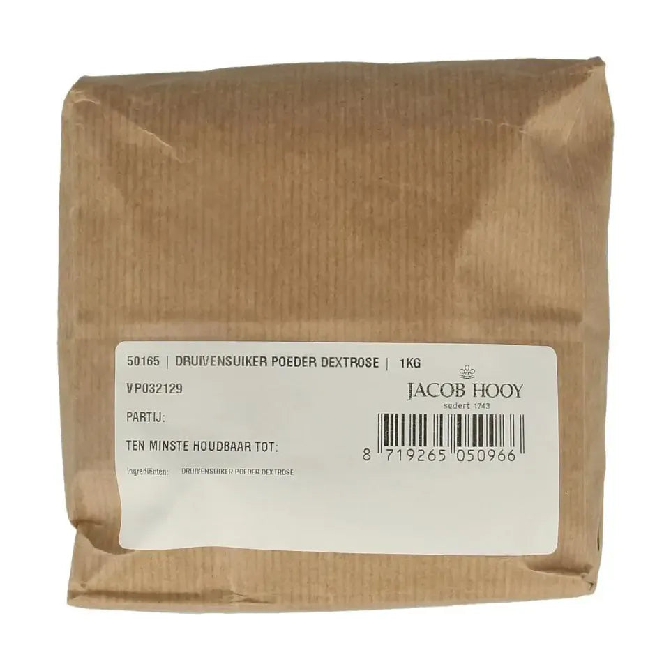 Jacob Hooy Druivensuiker poeder 1 kg