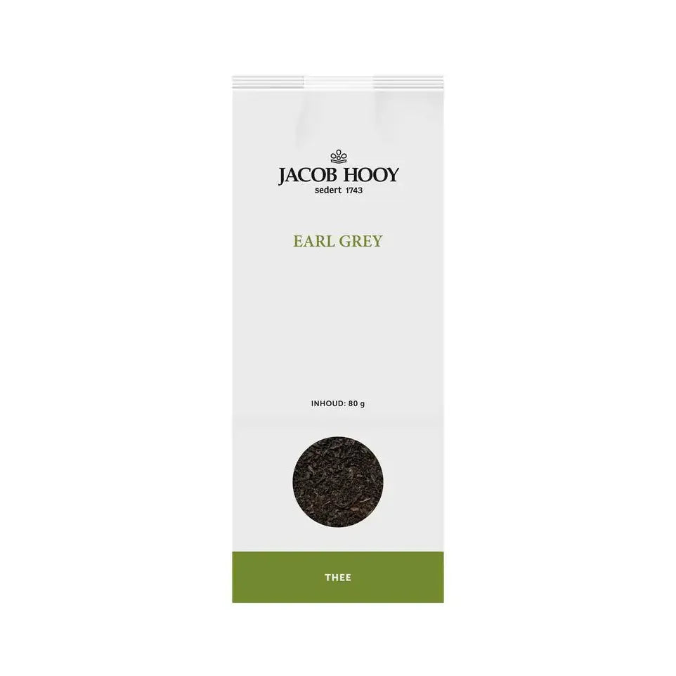 Jacob Hooy Earl grey thee 80 gram