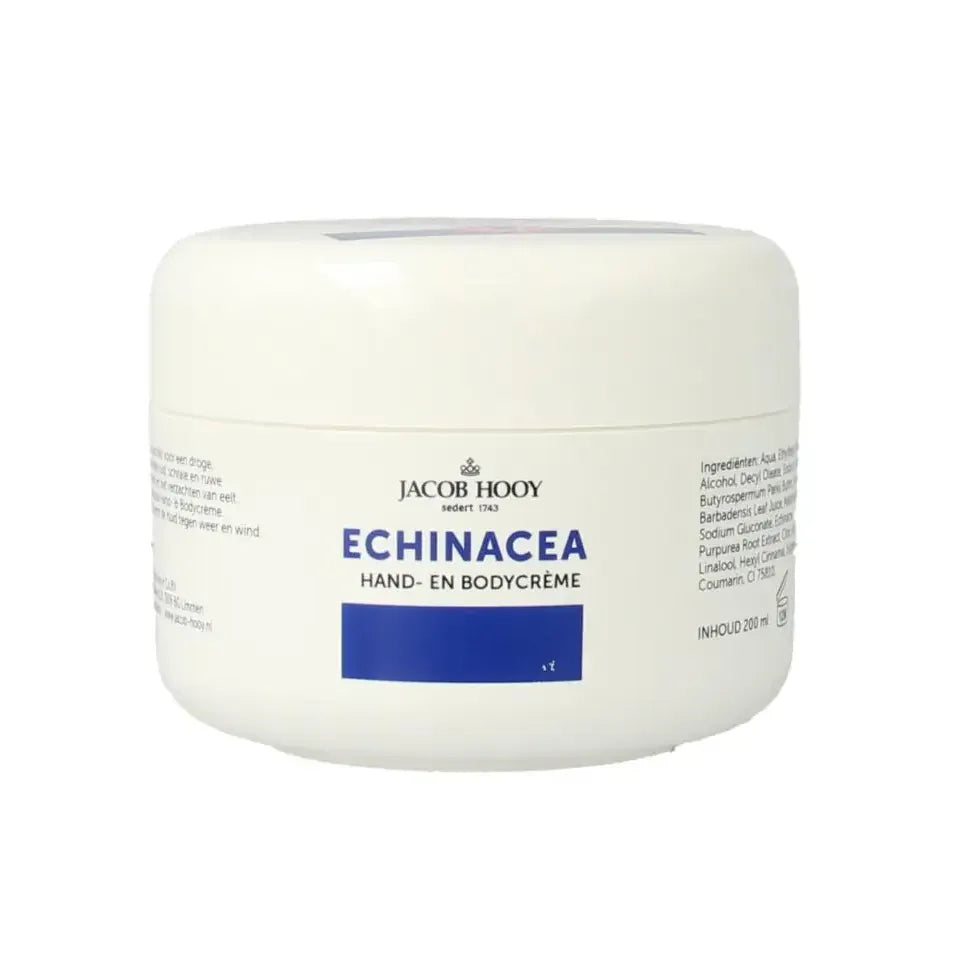 Jacob Hooy Echinacea/aloe vera hand en bodycreme 200 ml