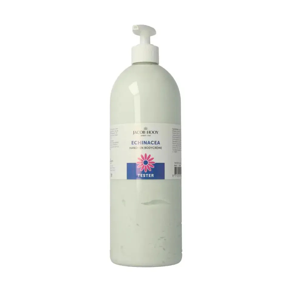 Jacob Hooy Echinacea hand & body creme tester 1 liter
