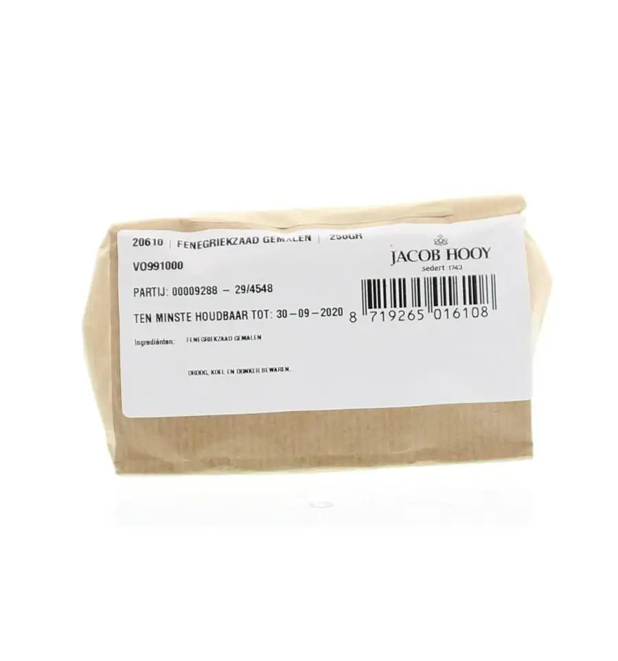 Jacob Hooy Fenegriek gemalen 250 gram