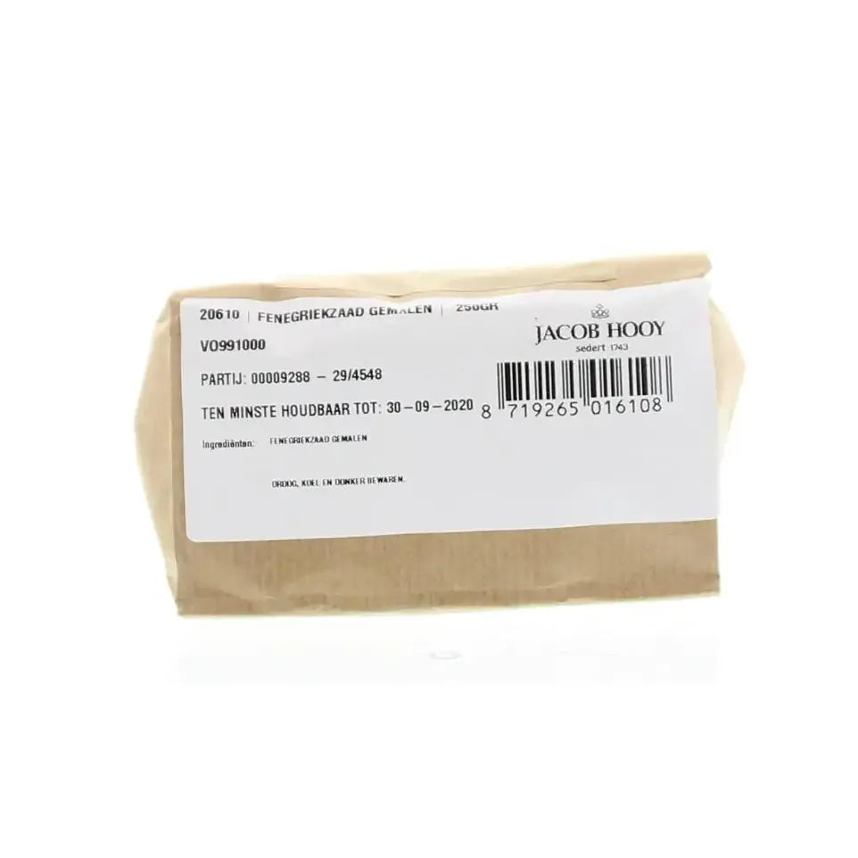 Jacob Hooy Fenegriek gemalen 250 gram